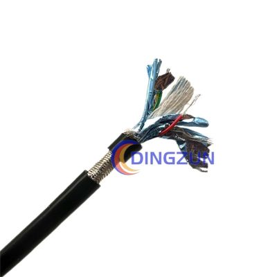 ราคาดี สายเคเบิลเครื่องมือ IS/OS หลายคู่ สายเคเบิลที่ป้องกัน TC/PVC/ISCR/OSCR/PVC 6 คู่ 24 AWG 300V 75 °C ออนไลน์