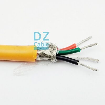 ราคาดี สายซิลิโคนถักหุ้มฉนวนหลายแกน ทนความร้อน 180 องศา สีส้ม | EWKF-C 4 แกน 0.75 ตร.มม. ออนไลน์